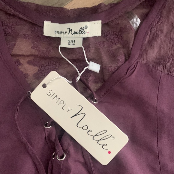 New long sleeve purple shirt - Picture 3 of 4